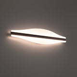 Black 3000K Vera Wall Sconce by W.A.C. Lighting