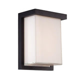 Ledge Outdoor Wall Sconce by Modern Forms, Finish: Black, Sizes: Small, | Casa Di Luce Lighting