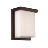 Ledge Outdoor Wall Sconce by Modern Forms, Finish: Bronze, Sizes: Small, | Casa Di Luce Lighting