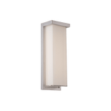 Ledge Outdoor Wall Sconce by Modern Forms, Finish: Brushed Aluminum, Sizes: Medium,  | Casa Di Luce Lighting
