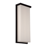 Ledge Outdoor Wall Sconce by Modern Forms, Finish: Black, Sizes: Large, | Casa Di Luce Lighting