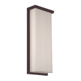 Ledge Outdoor Wall Sconce by Modern Forms, Finish: Bronze, Sizes: Large, | Casa Di Luce Lighting