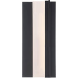 Black Small Enigma Outdoor Wall Lamp by Modern Forms