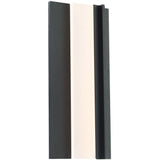 Black Small Enigma Outdoor Wall Lamp by Modern Forms