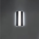 Black Small Enigma Outdoor Wall Lamp by Modern Forms