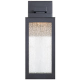 Black Small Amherst Outdoor Wall Sconce by W.A.C. Lighting