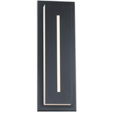Black Small Midnight Outdoor Wall Lamp by Modern Forms