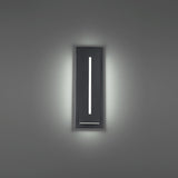 Black Small Midnight Outdoor Wall Lamp by Modern Forms