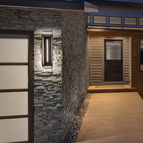 Black Small Midnight Outdoor Wall Lamp by Modern Forms