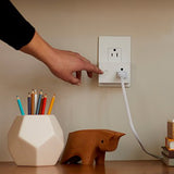 White Wi-Fi Smart Plug in Switch by Legrand Radiant