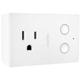 White Wi-Fi Smart Plug in Dimmer by Legrand Radiant
