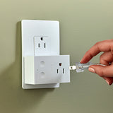 White Wi-Fi Smart Plug in Dimmer by Legrand Radiant