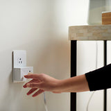 White Wi-Fi Smart Plug in Dimmer by Legrand Radiant
