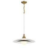 Welsh Pendant Light By Eurofase - White