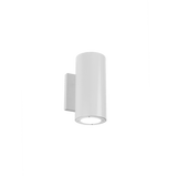 White Vessel Outdoor Wall Sconce