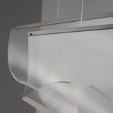 Wrinkle Multi Light Pendant By ET2 Brushed Gunmetal Detailed View