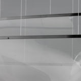 Wrinkle Multi Light Pendant By ET2 Brushed Gunmetal Finsih