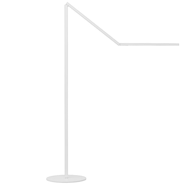 Z Bar Gen 4 Floor Lamp By Koncept, Finish: Matte White