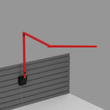 Z Bar Mini Gen 4, Finish: Matte Red, Slatwall Mount