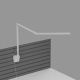 Z Bar Mini Gen 4, Finish: Matte White, Slatwall Mount