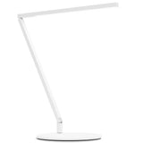 Z Bar Solo Gen 4 By Koncept, Finish: Matte White, Desk Base