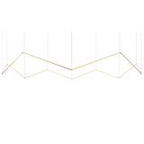Z Bar Suspension Crown By Koncept, Size: Large, Finish: Gold