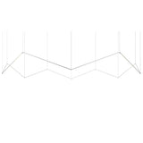 Z Bar Suspension Crown By Koncept, Size: Large, Finish: Matte Silver