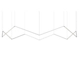 Z Bar Suspension Crown By Koncept, Size: Medium, Finish: Matte Silver