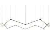 Z Bar Suspension Crown By Koncept, Size: Small, Finish: Matte Black