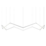 Z Bar Suspension Crown By Koncept, Size: Small, Finish: Matte Silver