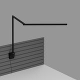 Z Bar Table Lamp Gen 4, Finish: Matte Black, Slatwall Mount