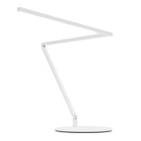 Z Bar Table Lamp Gen 4, Finish: Matte White, Desk Base