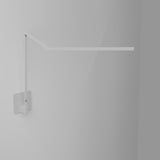 Z Bar Table Lamp Gen 4, Finish: Matte White, Hardware Wall Mount