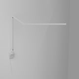 Z Bar Table Lamp Gen 4, Finish: Matte White, Wall Mount