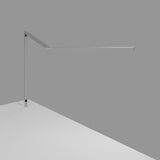 Z Bar Table Lamp Gen 4, Finish: Matte Silver, Through Table Mount