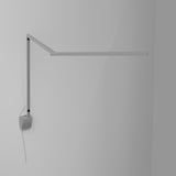 Z Bar Table Lamp Gen 4, Finish: Matte Silver, Wall Mount