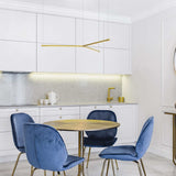 Z Bar Trio Pedant Light By Koncept, Size: Medium, Finish: Gold