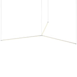 Z Bar Trio Pedant Light By Koncept, Size: Medium, Finish: Silver