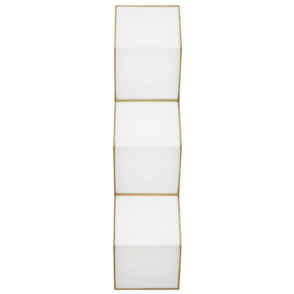 Zig Zag Wall Sconce By Visual Comfort Model, Size: 18.2 inch, Finish: Natural Brass