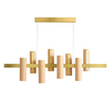 Black Note Keys LED Linear Suspension by LZF