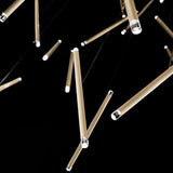 A-Tube Nano Duo Pendant by Lodes, Finish: Chrome, Black Matte, White Matte, Champagne, Gold Rose, Gold, Canopy Color: Matte White, Matte Black, Chrome, | Casa Di Luce Lighting