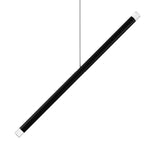A-Tube Nano Duo Pendant by Lodes, Finish: Black Matte, Canopy Color: Matte White, | Casa Di Luce Lighting