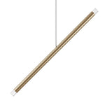A-Tube Nano Duo Pendant by Lodes, Finish: Champagne, Canopy Color: Matte White, | Casa Di Luce Lighting