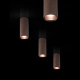 A-Tube Flushmount by Lodes, Finish: White Matte, Black Matte, Bronze, Size: Mini, Small, Medium, Large, | Casa Di Luce Lighting