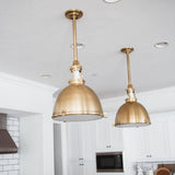 Massena Pendant by Hudson Valley, Finish: Brass Aged, Nickel Polished, Nickel Satin, White, Old Bronze-Mitzi, Size: Small, Medium, Large, | Casa Di Luce Lighting