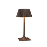 Nostalgia Table Lamp - American Walnut, Size: Small, Medium, ,| Casa Di Luce Lighting