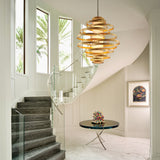 Vertigo Chandelier in stairway