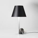 Calee XS Table Lamp by CVL, Shade: Black Chinette-CVL, White Chinette-CVL, Finish: Satin Brass, Satin Graphite-CVL, Nickel Satin, Satin Copper-CVL, Brass Polished, Polished Graphite-CVL, Nickel Polished, Polished Copper-Mitzi, | Casa Di Luce Lighting