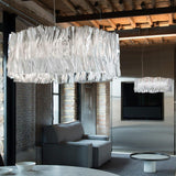 Accordeon Suspension by Slamp, Finish: Gold, Silver, White, , | Casa Di Luce Lighting