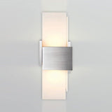 Acuo Wall Sconce by Cerno, Finish: Aluminum Brushed, Light Option: 3500K LED, | Casa Di Luce Lighting